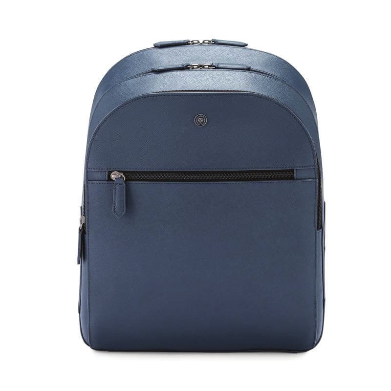 cross leather backpack